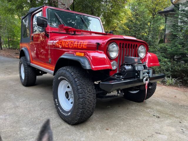 1986 Jeep CJ7 Renegade - VIN 1JCCM87E3GT005184 1986 Jeep Wrangler