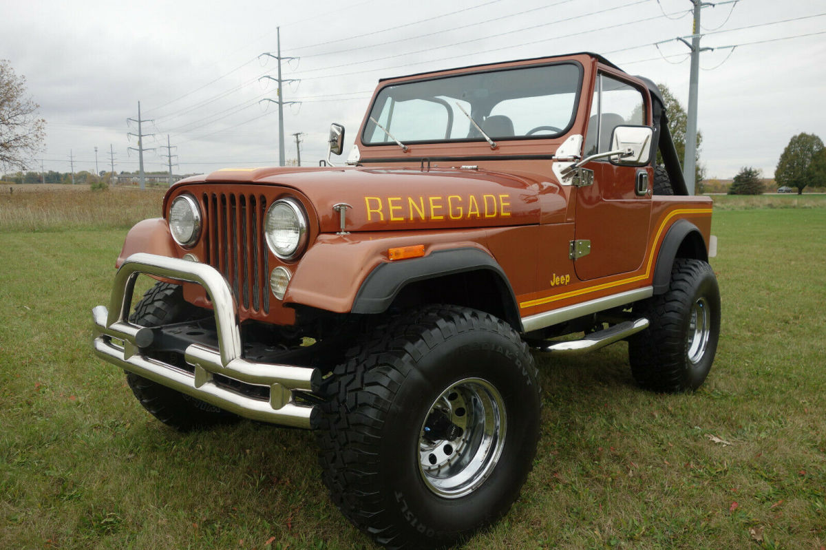 1986 Jeep CJ7 Renegade w/AMC 360 V8 4 Speed, SHOW and DRIVE anywhere! 1986 Jeep CJ