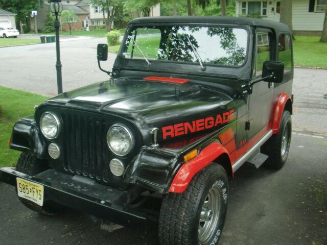 1986 JEEP CJ7 RENEGATE 1986 Jeep CJ