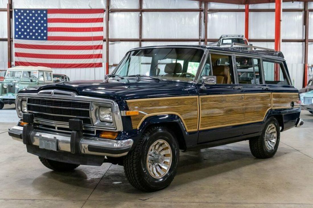1986 Jeep Grand Wagoneer 59143 Miles Deep Night Blue Jeep 5.9L V8 Automatic 1986 Jeep Wagoneer
