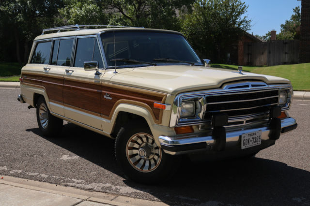 1986 Jeep Grand Wagoneer Base Sport Utility 4-Door 5.9L,110K Miles, NO RUST 1986 Jeep Wagoneer Grand Wagoneer