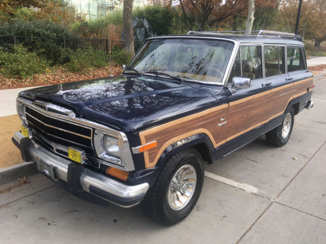 1986 Jeep Grand Wagoneer Fully Restored and Mechanically Rebuilt Excellent! 1986 Jeep Wagoneer