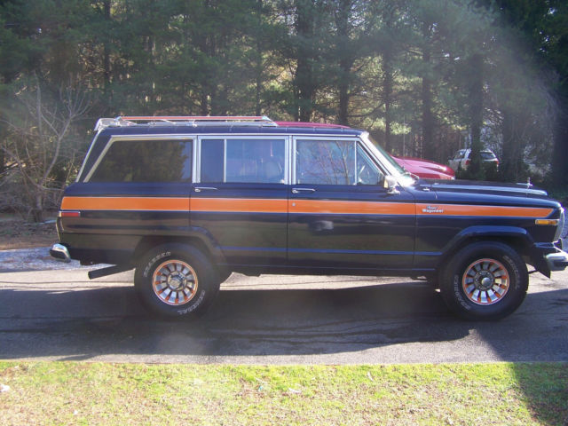 1986 Jeep Wagoneer amc gold - photo 4