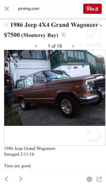 1986 Jeep Wagoneer Grand Wagoneer - photo 12
