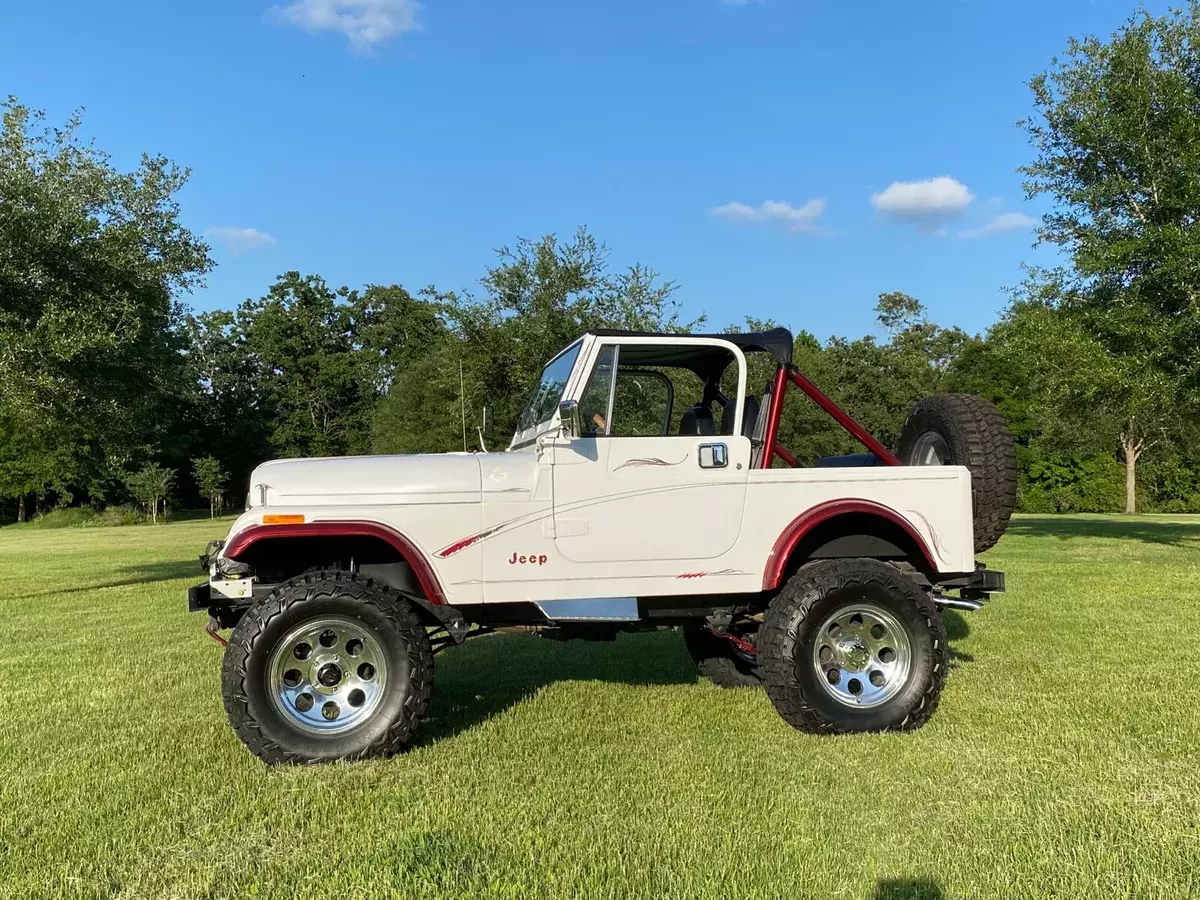1986 Jeep Jeep SUV White CJ7 1986 Jeep CJ CJ7