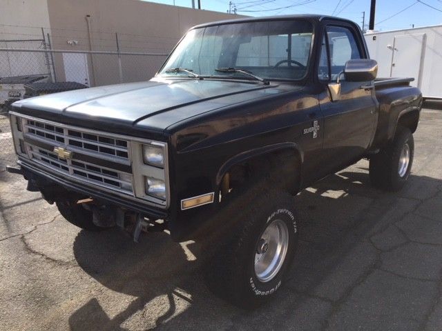 1986 K1500 4x4 Silverado Stepside 134K miles Ca no rust truck 1986 Chevrolet C/K Pickup 1500 Silverado