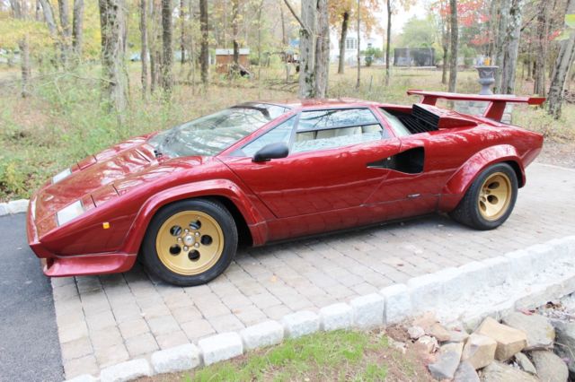1986 Lamborghini Countach Downdraft DD 5000S QV Numbers matching, 1980 Lamborghini Countach