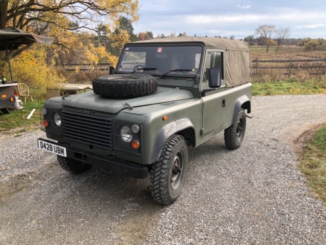 1986 Land Rover Defender 90 ex military soft top RHD 1980 Land Rover Defender