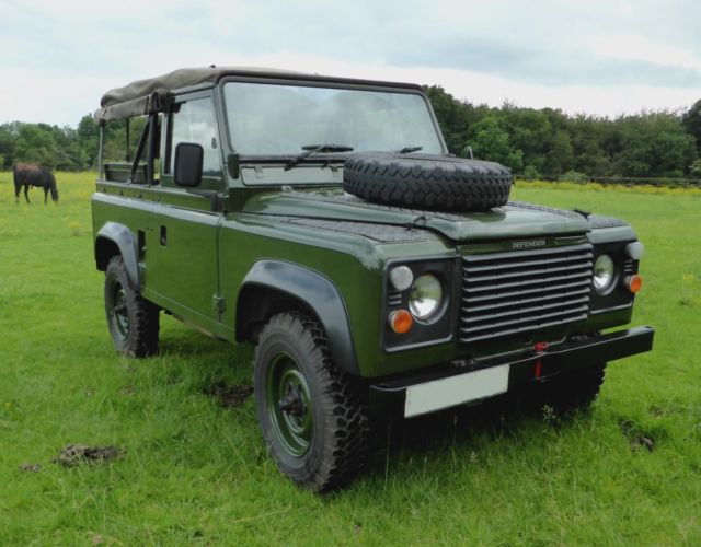 1986 Land Rover Defender 90 Right Hand drive Diesel Convertible 1986 Land Rover Defender