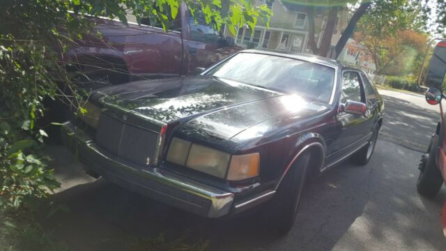 1986 Lincoln Mark VII Black exterior 1986 Lincoln Other