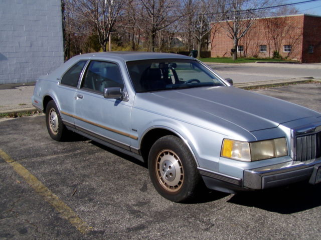 1986 Lincoln Mark VII LSC Sedan 2-Door 5.0L H.O. 1986 Lincoln Mark Series