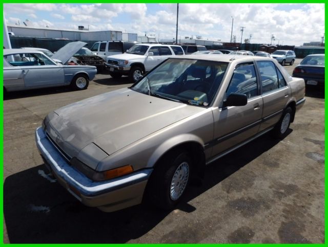 1986 LX Used 2L I4 12V Automatic FWD 1986 Honda Accord LX