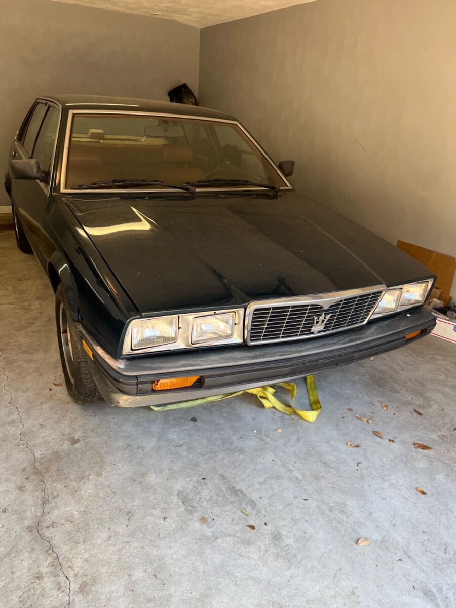 1986 Maserati, 425 twin turbo low miles very clean 5 speed manual 1986 Maserati 425