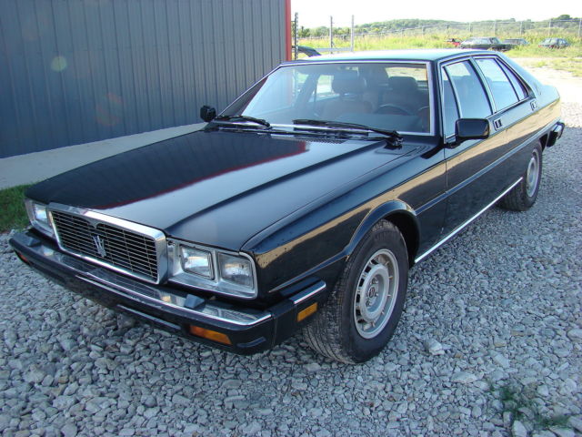1986 Maserati Quarttroporte 1986 Maserati Quattroporte