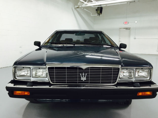 1986 Maserati Quattroporte III Collector Owned, Only 30k Miles, Well Maintained 1986 Maserati Quattroporte