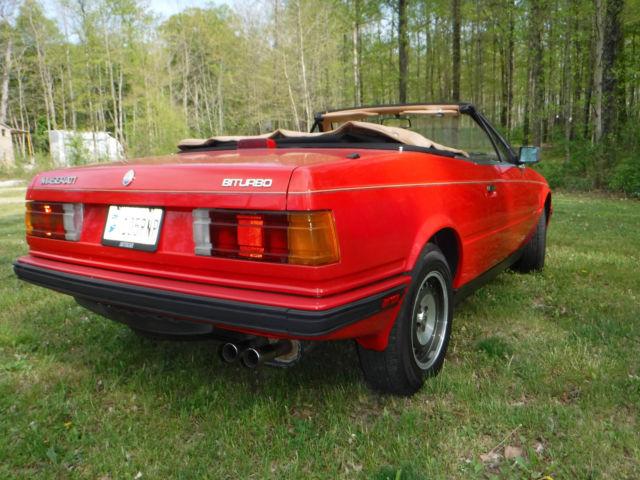 1986 Maserati Spyder BiTurbo 2 door coupe - photo 4