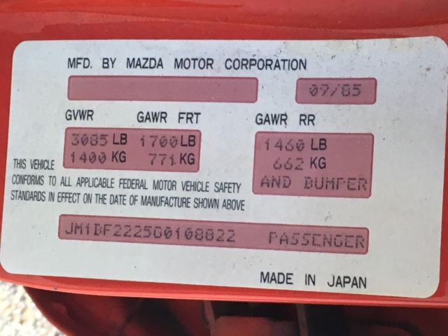 1986 Mazda 323 - photo 6