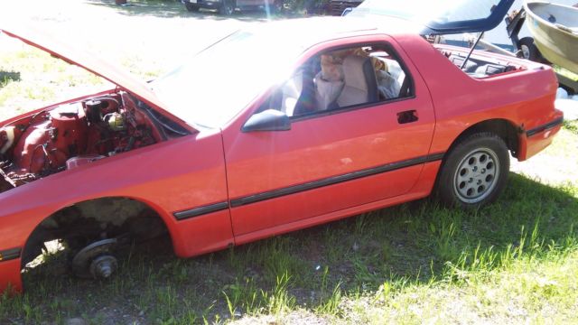 1986 Mazda RX 7 Parts Car NO MOTOR or TRANSMISSION 1986 Mazda RX-7