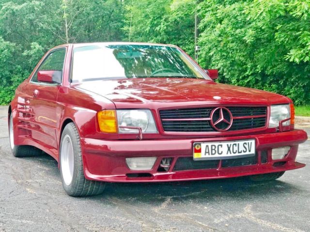 1986 MERCEDES 560 SEC ABS EXCLUSIVE WIDE BODY KIT KOENIG SPECIAL AMG E500 1986 Mercedes-Benz 500-Series 560 SEC