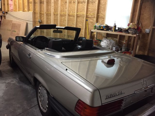 1986 Mercedes 560 sl 2owner 1986 Mercedes-Benz 500-Series Sl