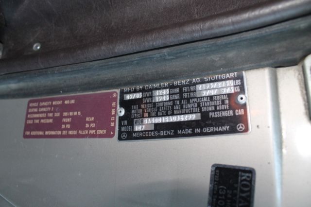 1986 Mercedes-Benz SL-Class 560SL - photo 11