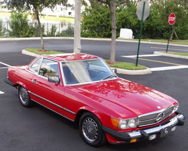 1986 MERCEDES 560SL, EXTRA CLEAN, HARD & SOFT TOP, JUST 90K MLS, NO RESERVE. 1986 Mercedes-Benz SL-Class Roadster