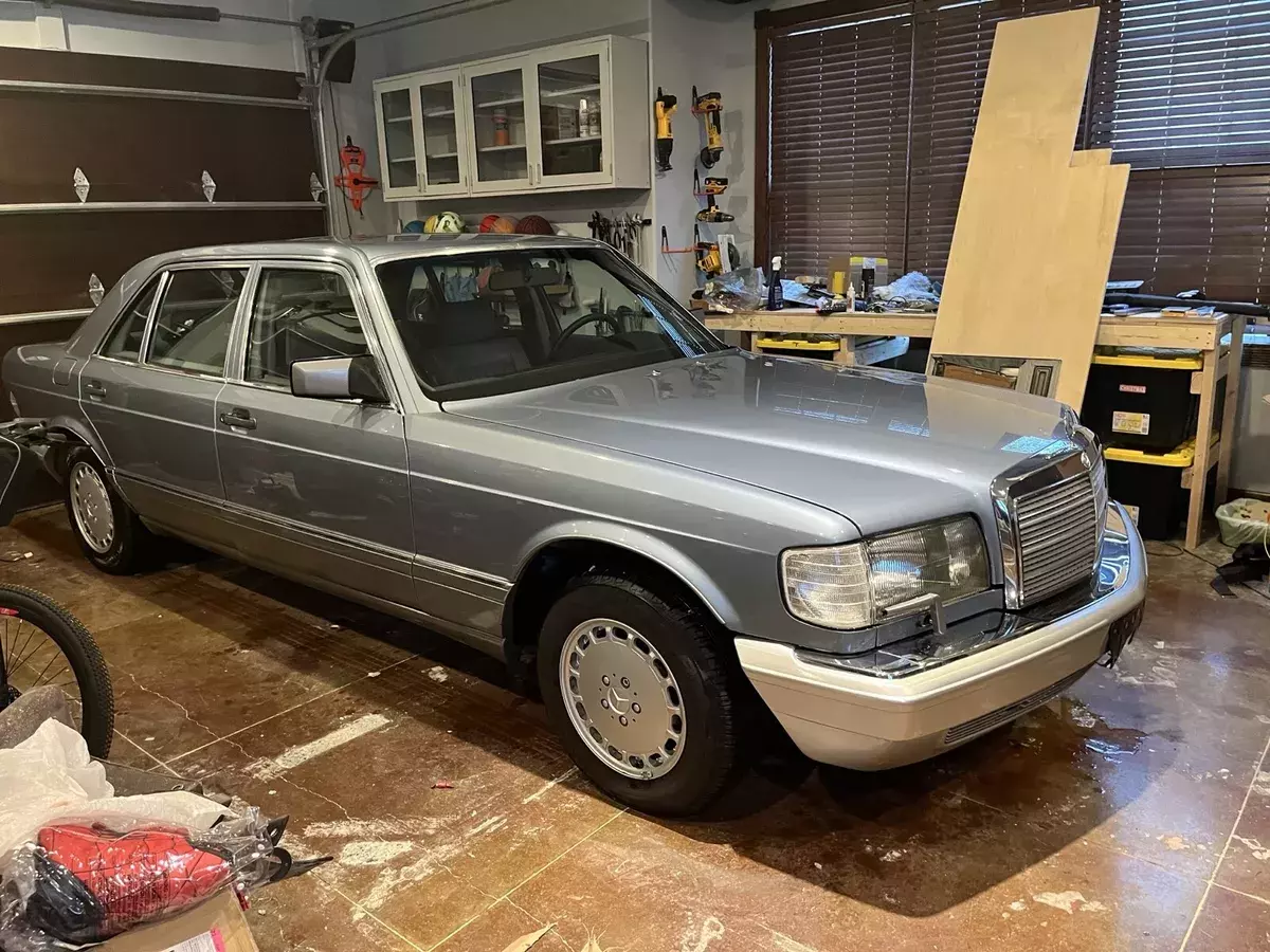 1986 Mercedes-Benz 300SDL Sedan Blue SDL 1986 Mercedes-Benz S-Class SDL