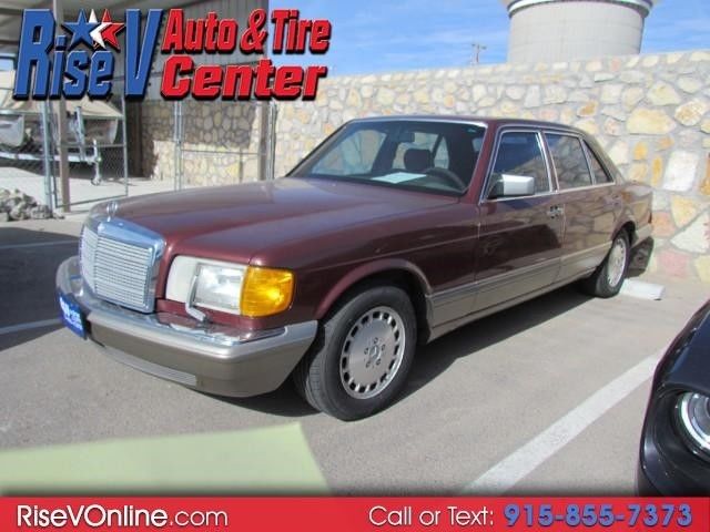 1986 Mercedes-Benz 420 SEL 146607 Miles Maroon 4.2L V8 SOHC 16V Automatic 1986 Mercedes-Benz 400-Series SEL