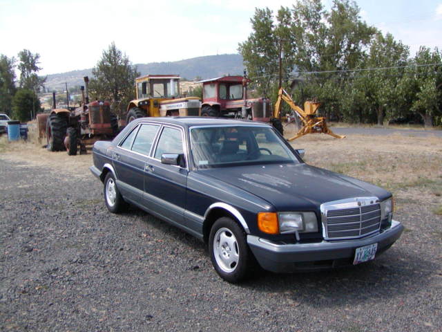 1986 Mercedes-Benz 420 SEL, Nice driving car. 1986 Mercedes-Benz 400-Series SEL