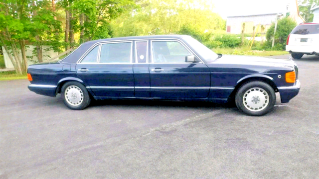 1986 MERCEDES BENZ 500SE W126 - EURO - TRASCO BREMEN CUSTOM 20FT CHASSIS 1986 Mercedes-Benz S-Class Trasco Bremen 500SE