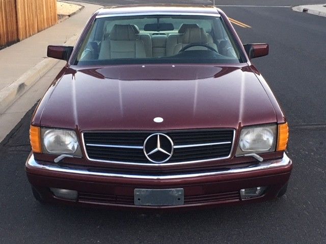 1986 Mercedes Benz 500SEC, Euro Edition, W126.036 1986 Mercedes-Benz 500-Series