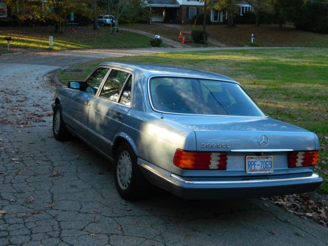 1986 mercedes-benz 560 1986 Mercedes-Benz 500-Series SEL