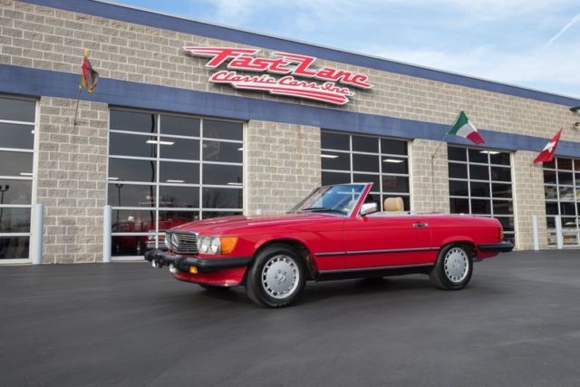 1986 Mercedes-Benz 560 2 Dr Convertible 5.6L V8 16V 1986 Mercedes-Benz 500-Series 2 Dr Convertible