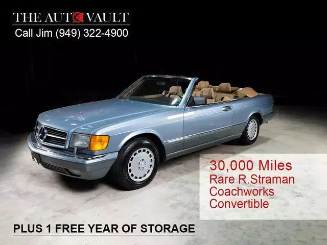 1986 Mercedes-Benz 500-Series SEC 2D Coupe