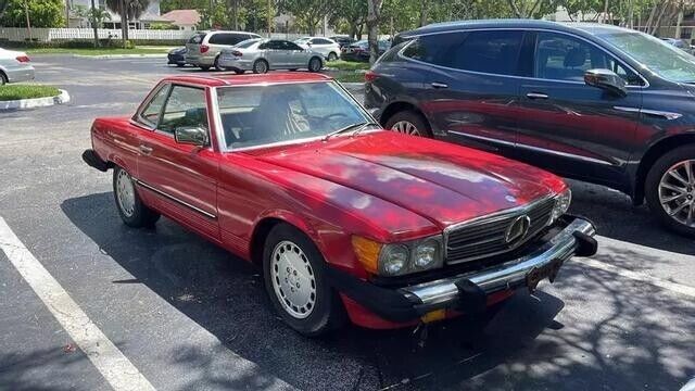 1986 Mercedes-Benz 560 Series, Red with 60000 Miles available now! 1986 Mercedes-Benz 500-Series SL 2D Coupe Roadster