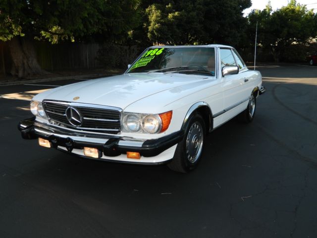 1986 MERCEDES-BENZ 560 SL 1OWNER V8 ONLY 74K MINT COND GARAGE STORED 1986 Mercedes-Benz SL-Class 560 SL