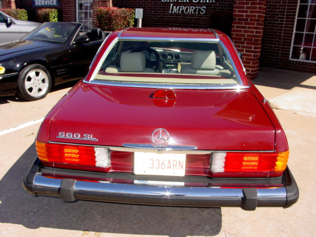 1986 Mercedes-Benz SL-Class Parchment Leather - photo 5