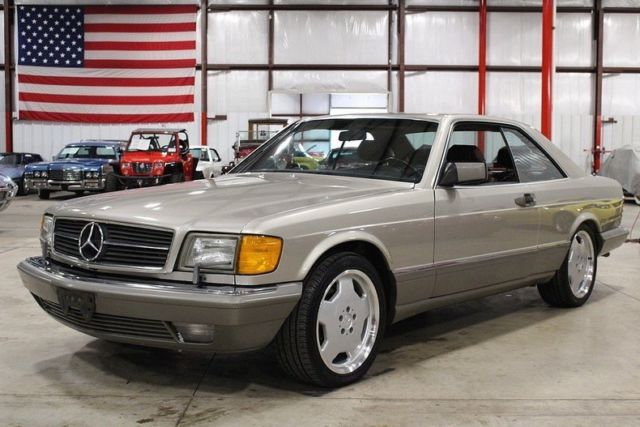 1986 Mercedes-Benz 560SEC 104389 Miles Sand Beige Coupe 5.5 Liter V8 Automatic 1986 Mercedes-Benz 500-Series --