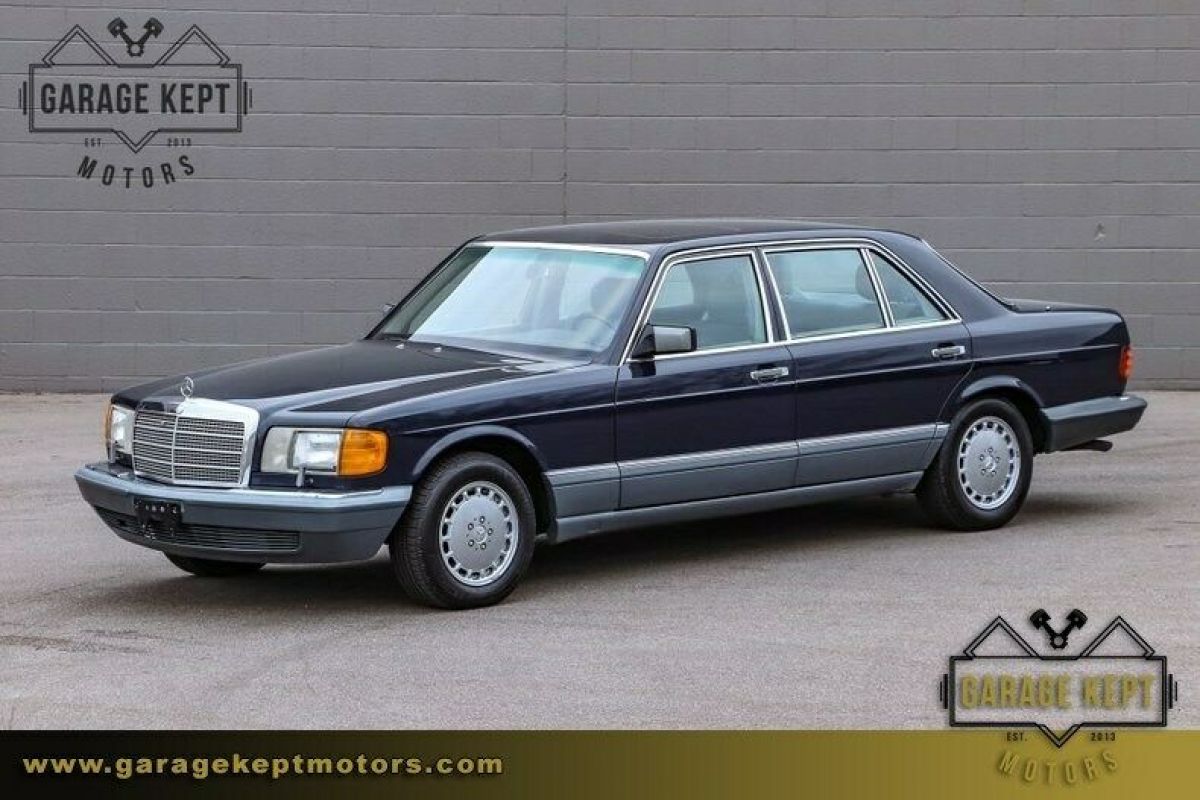 1986 Mercedes-Benz 560SEL Blue 5.6L V8 138353 Miles 1986 Mercedes-Benz 560SEL