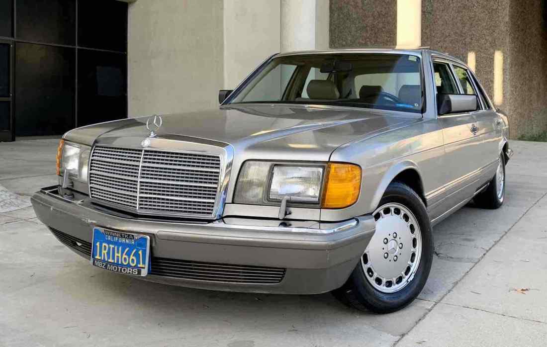 1986 Mercedes-Benz 560SEL W126 SUPER CLEAN VINTAGE BLUE PLATE 1986 Mercedes-Benz 560SEL SEL