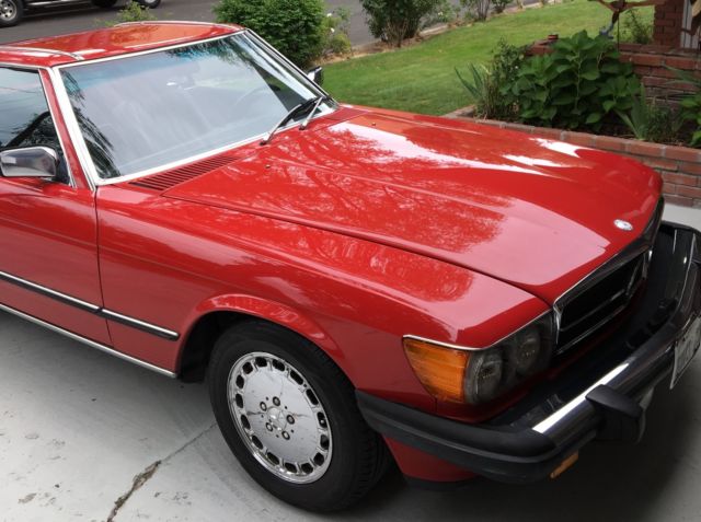 1986 Mercedes-Benz SL-Class Convertible
