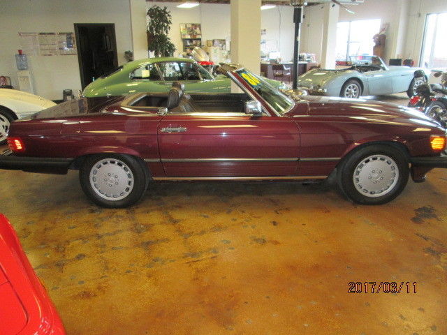 1986 mercedes-benz 560sl no rust beautiful rare color combo 1986 Mercedes-Benz SL-Class