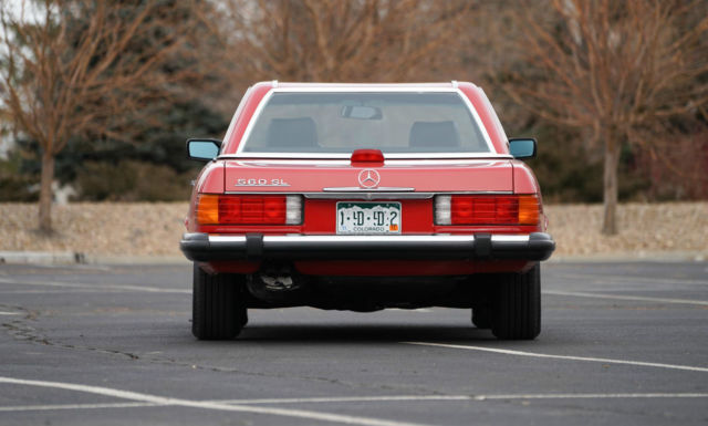 1986 Mercedes-Benz 500-Series Base Convertible 2-Door - photo 8