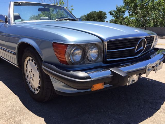 1986 Mercedes-Benz SL-Class 560SL in 335 Diamond Blue. 100% RUST-FREE. - photo 5