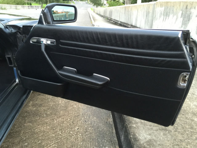 1986 Mercedes-Benz SL-Class RARE DB 199 BLACK PEARL ext. / BLACK LEATHER int. - photo 11