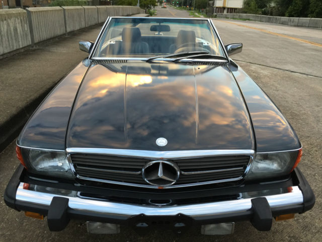 1986 Mercedes-Benz SL-Class RARE DB 199 BLACK PEARL ext. / BLACK LEATHER int. - photo 3