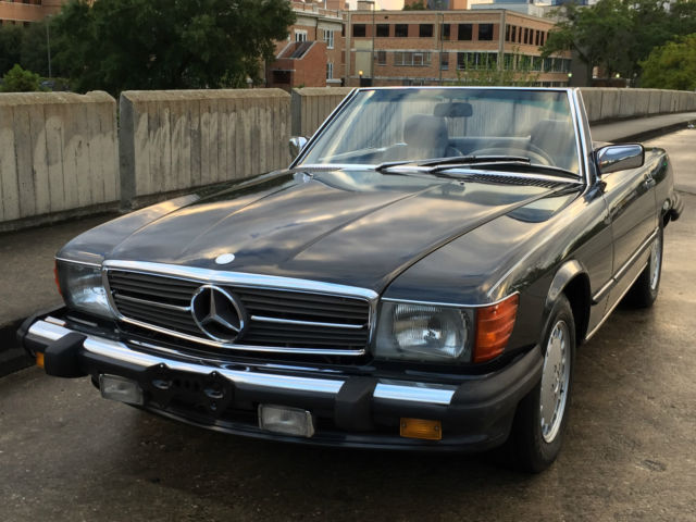 1986 Mercedes-Benz SL-Class RARE DB 199 BLACK PEARL ext. / BLACK LEATHER int. - photo 4
