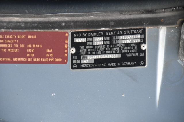1986 Mercedes-Benz 500-Series - photo 11