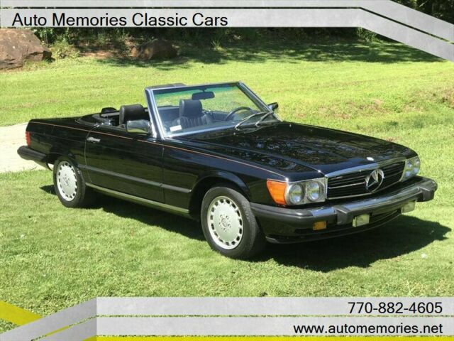1986 Mercedes-Benz SL-Class 560-Class 560 SL 63272 Miles Black 5L NA V8 single 1986 Mercedes-Benz SL-Class 560-Class 560 SL