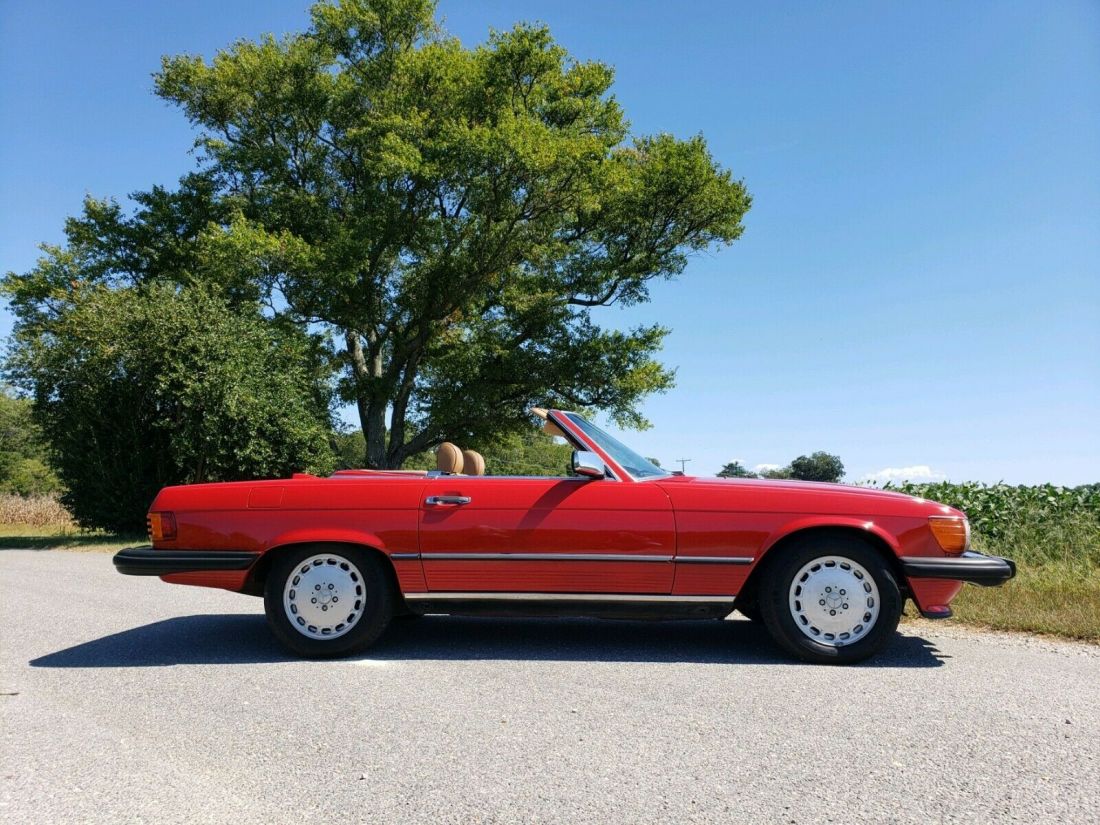 1986 Mercedes-Benz SL-Class 560-SL COUPE CONVERTIBLE 1986 Mercedes-Benz SL-Class SL